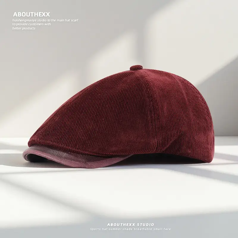 Japanese Retro Hats for Women All Season Artistic British Painter Hats — feature 6