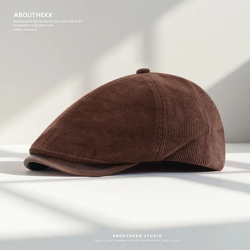 Japanese Retro Hats for Women All Season Artistic British Painter Hats - Image 2