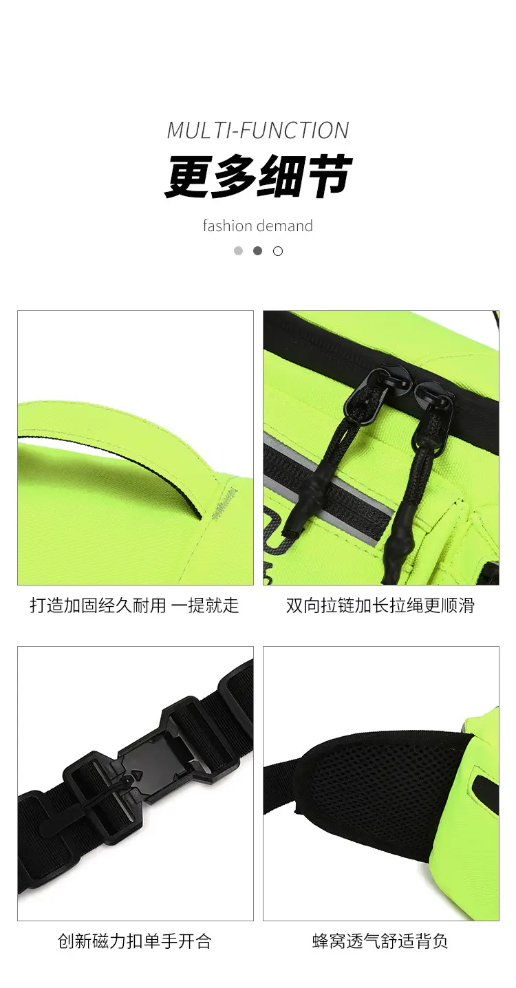 Green Waterproof Crossbody Bag for Men — feature 10