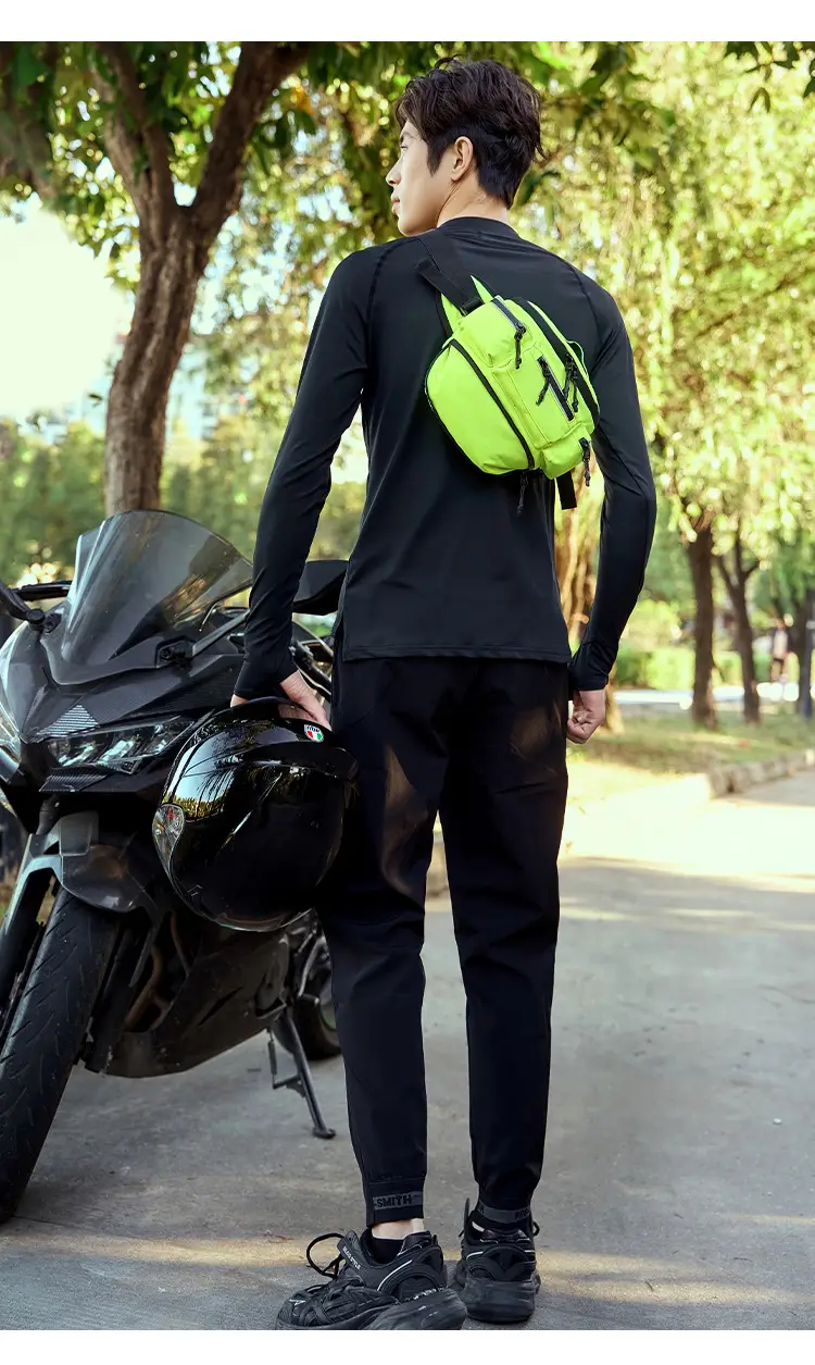 Green Waterproof Crossbody Bag for Men — feature 14