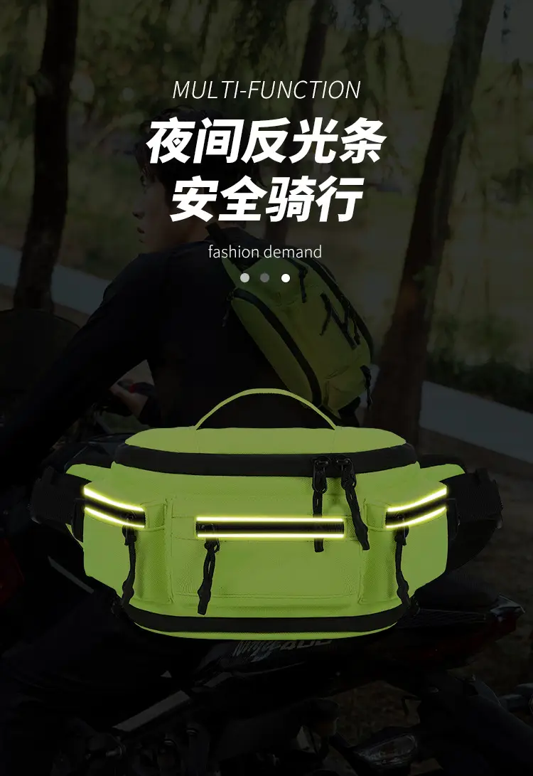 Green Waterproof Crossbody Bag for Men — feature 9