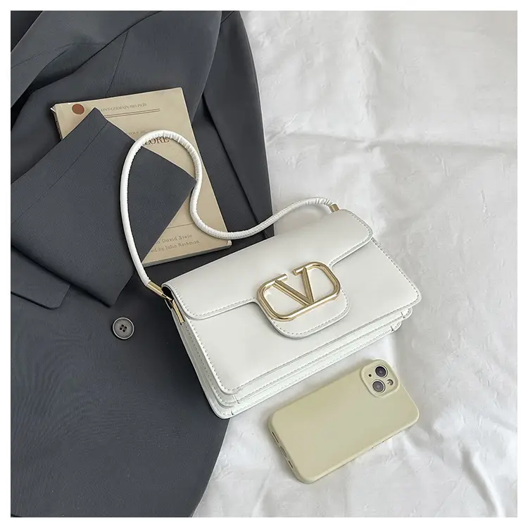 Pink LV Logo Shoulder Bag for Women — feature 6