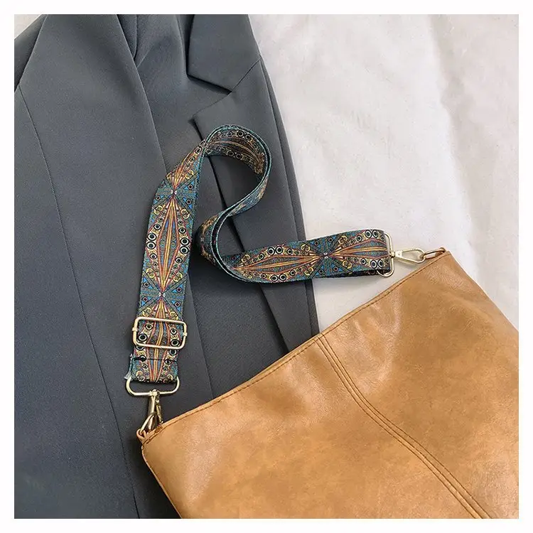Korean Style Texture Shoulder Crossbody Tote Bag — feature 46