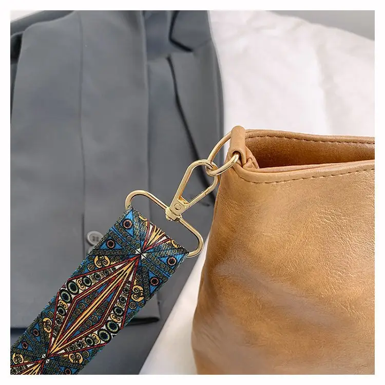 Korean Style Texture Shoulder Crossbody Tote Bag — feature 50