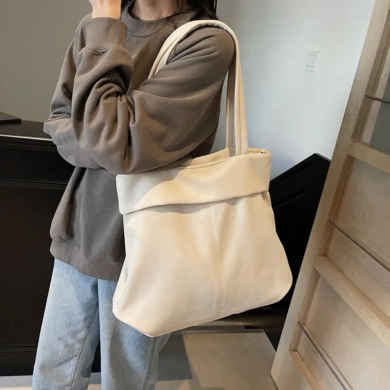 Black Nylon Crossbody Bag for Women College Student - Image 6