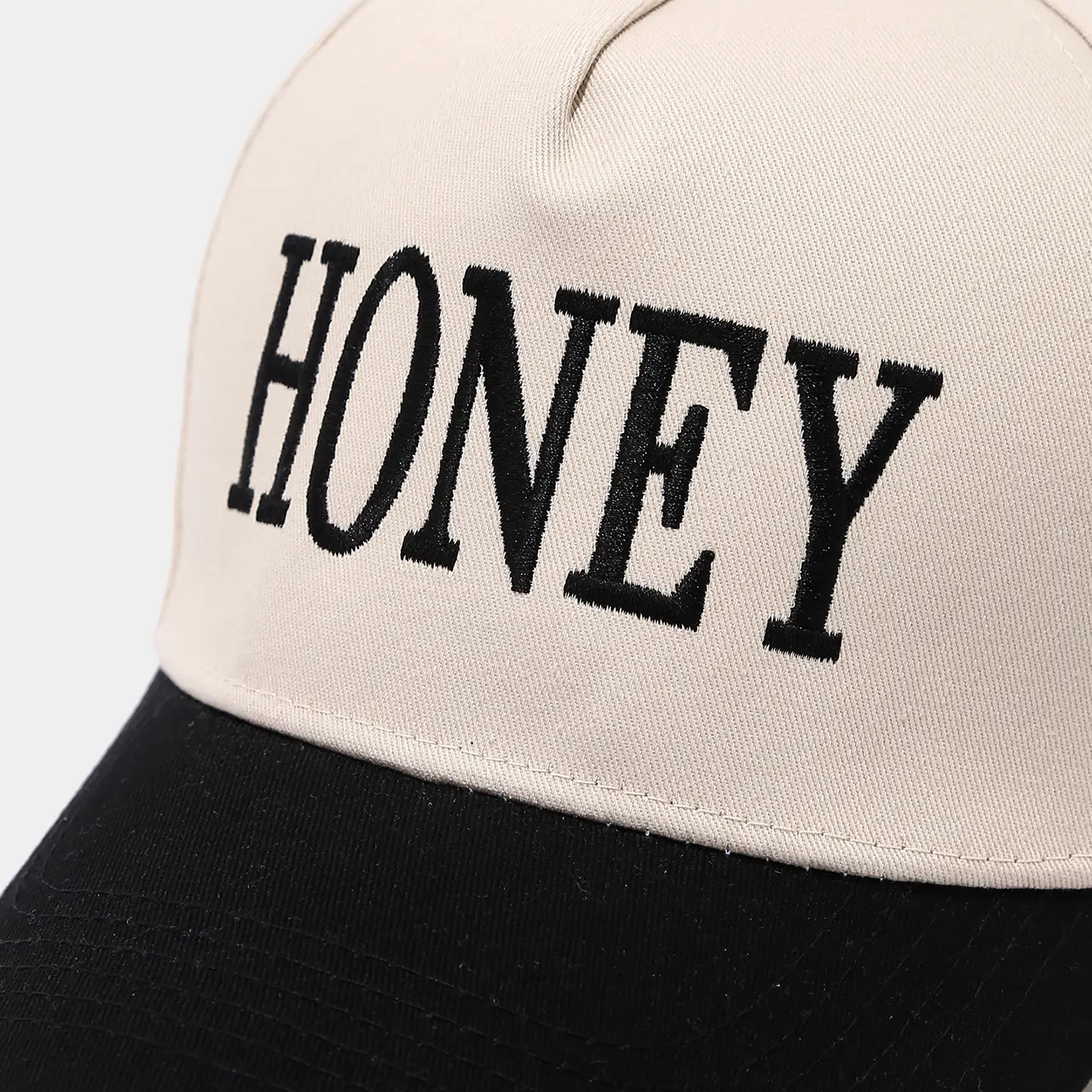 Honey Color Blocking Baseball Cap Women Men — feature 10