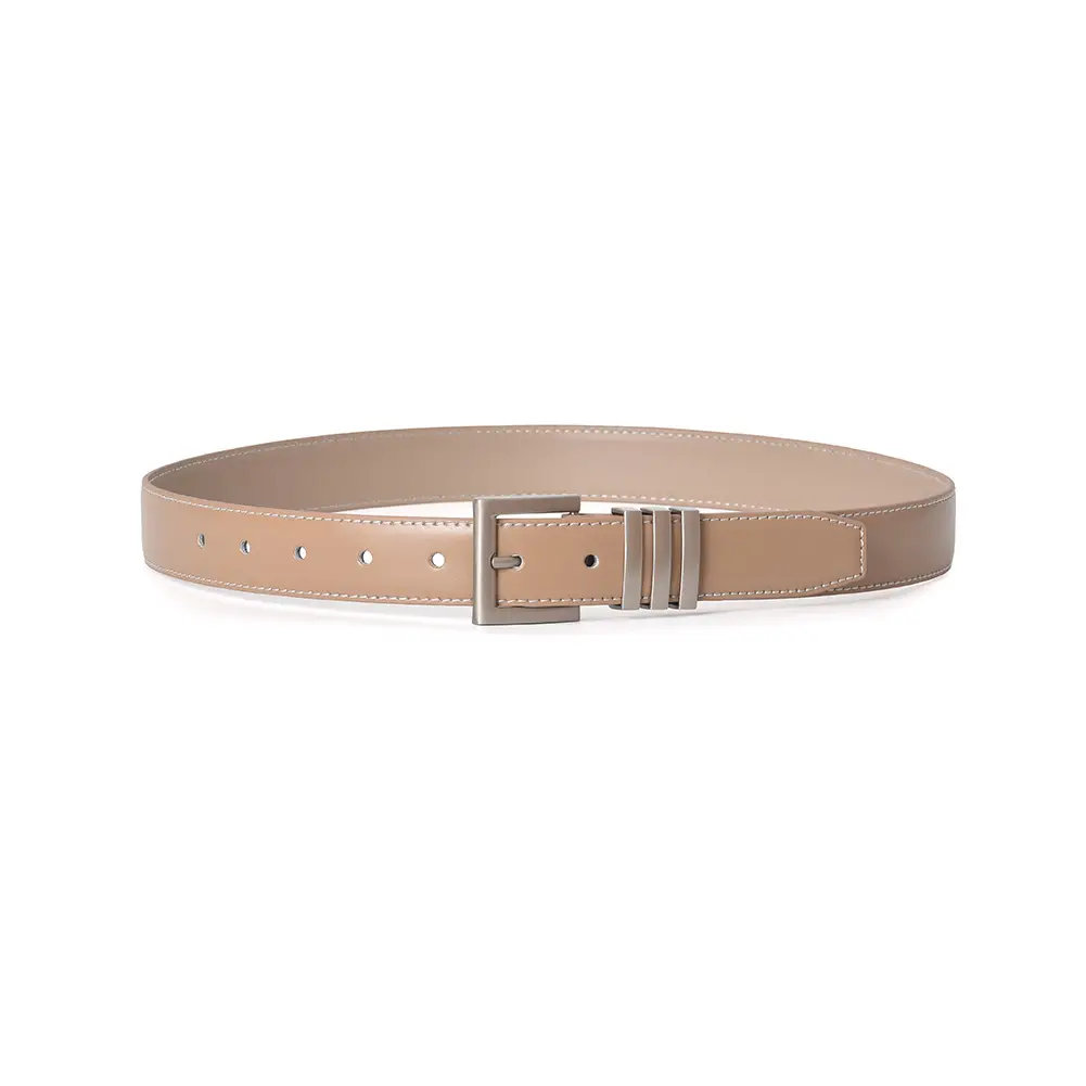 Women Genuine Leather Belt with Alloy Buckle - Image 6