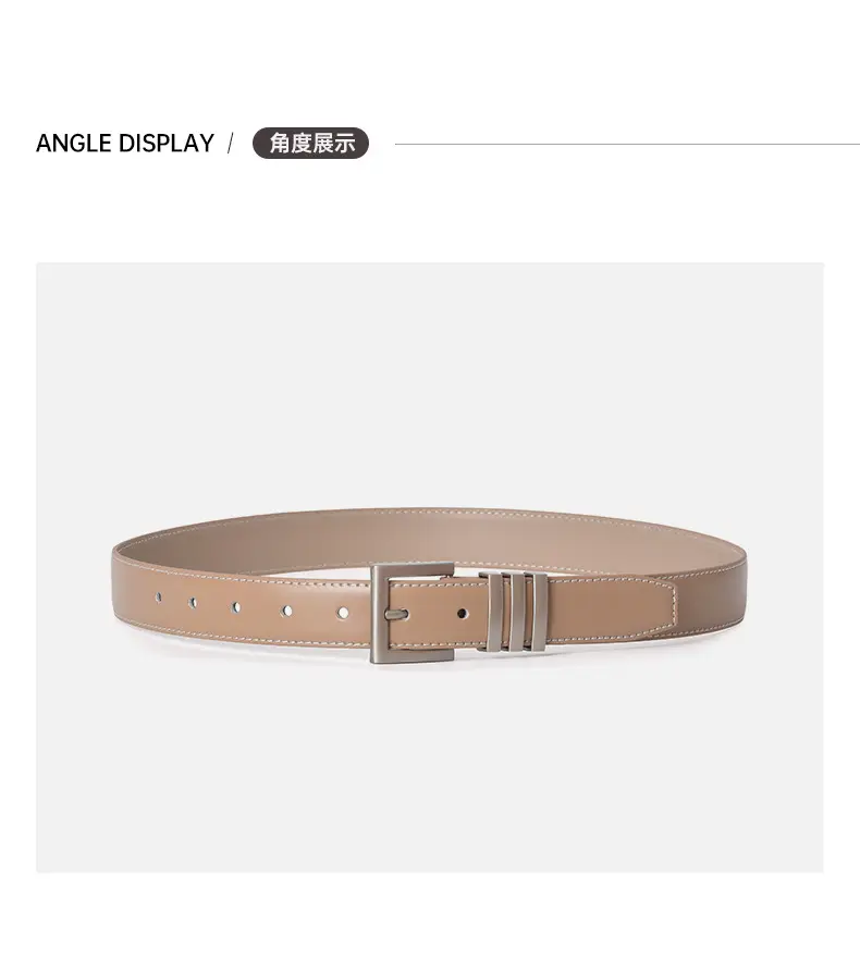 Women Genuine Leather Belt with Alloy Buckle β feature 8