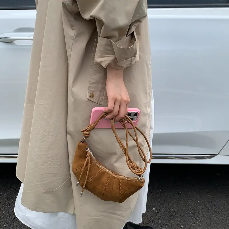Retro Frosted Shoulder Bag Women 2025 New Fashion - Image 10