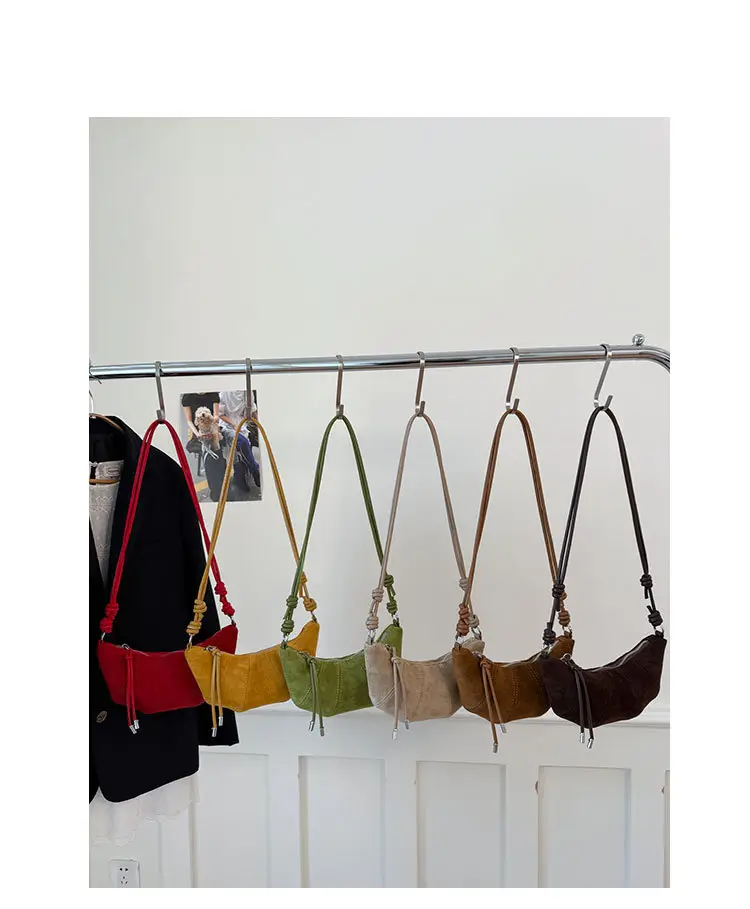 Retro Frosted Shoulder Bag Women 2025 New Fashion — feature 8