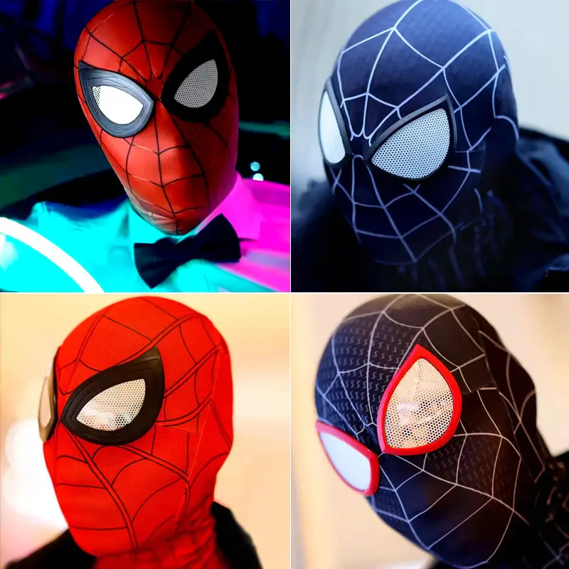 Iron Man Expedition Spider-Man Headgear Mask Children's Marvel Hero Cosplay Halloween Prop Cape — feature 2