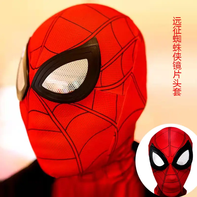 Iron Man Expedition Spider-Man Headgear Mask Children's Marvel Hero Cosplay Halloween Prop Cape — feature 3