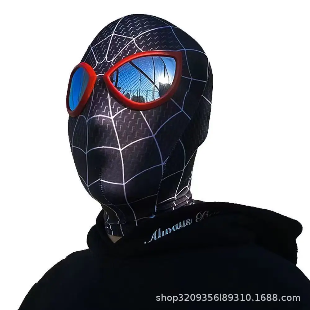 Iron Man Expedition Spider-Man Headgear Mask Children's Marvel Hero Cosplay Halloween Prop Cape