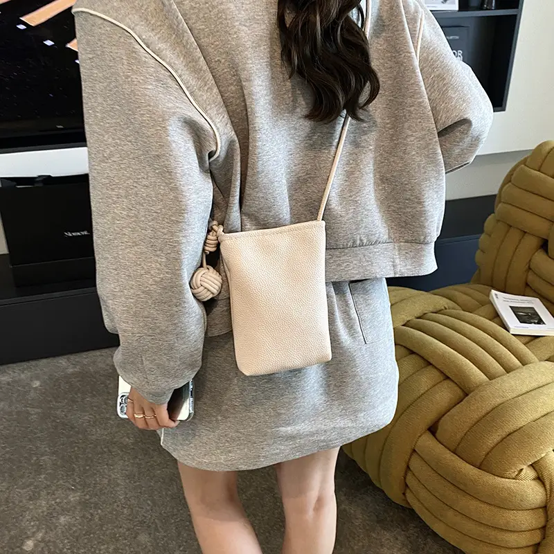 Korean Style Satchel Bucket Bag 2025 Summer New Style - Image 9