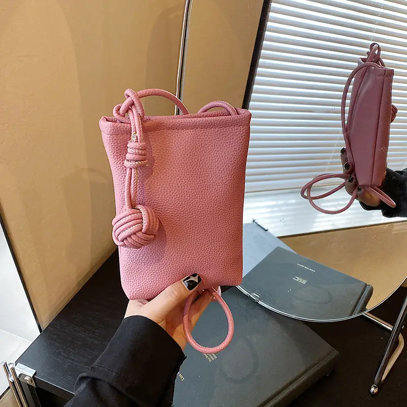 Korean Style Satchel Bucket Bag 2025 Summer New Style - Image 3
