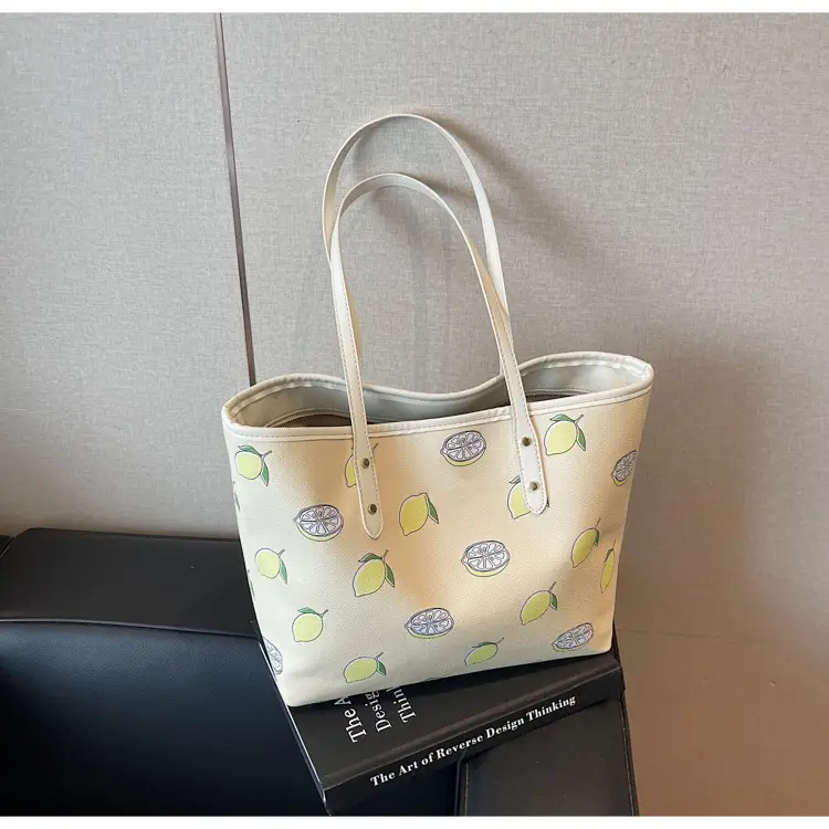 2025 Cherry Print Shoulder Crossbody Tote Bag — feature 36
