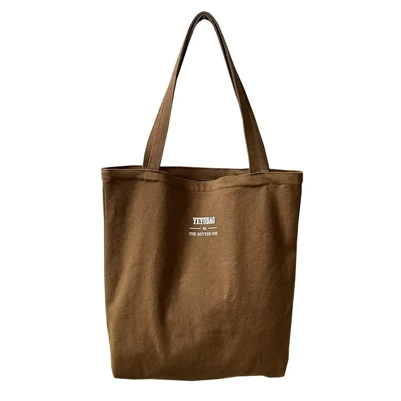 Japanese Style Canvas Shoulder Bag Large Capacity Women - Image 9