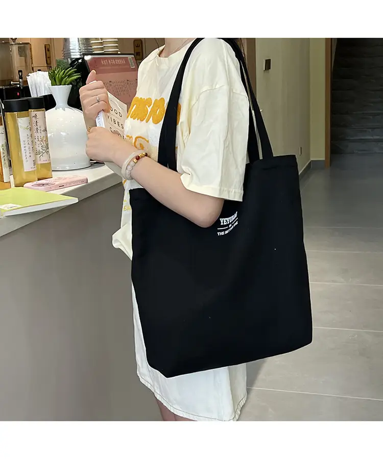 Japanese Style Canvas Shoulder Bag Large Capacity Women — feature 20