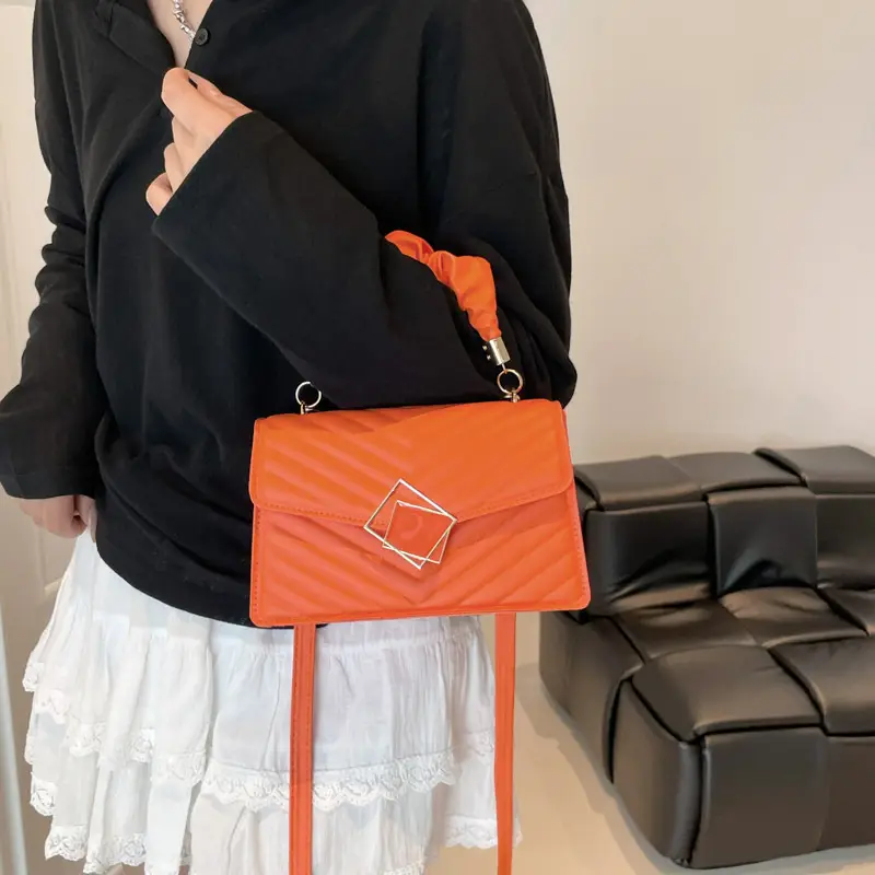 Korean Style Pleated Handbag Women 2025 Summer - Image 9