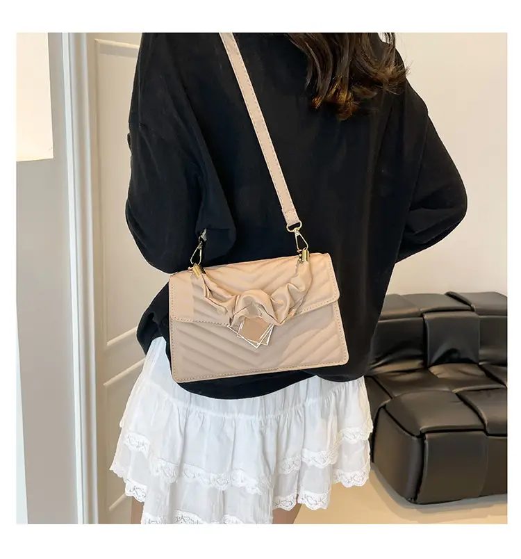 Korean Style Pleated Handbag Women 2025 Summer — feature 19