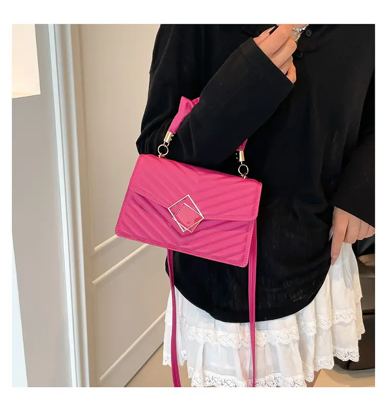 Korean Style Pleated Handbag Women 2025 Summer — feature 23