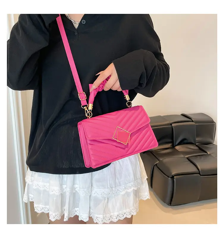 Korean Style Pleated Handbag Women 2025 Summer — feature 24