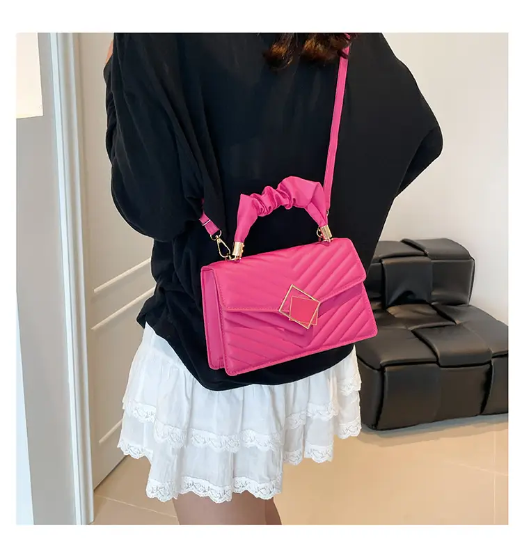 Korean Style Pleated Handbag Women 2025 Summer — feature 25