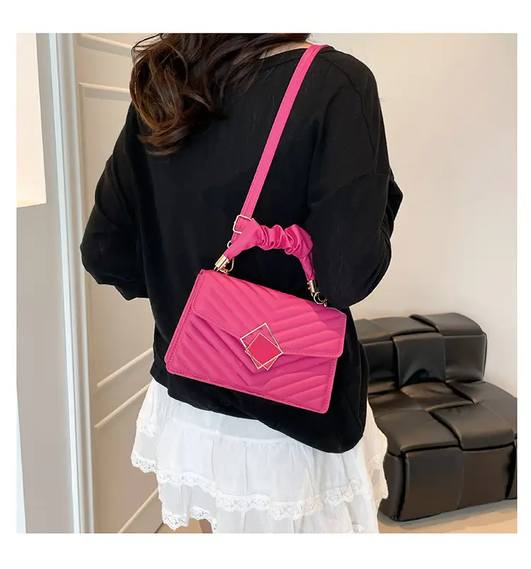 Korean Style Pleated Handbag Women 2025 Summer — feature 26