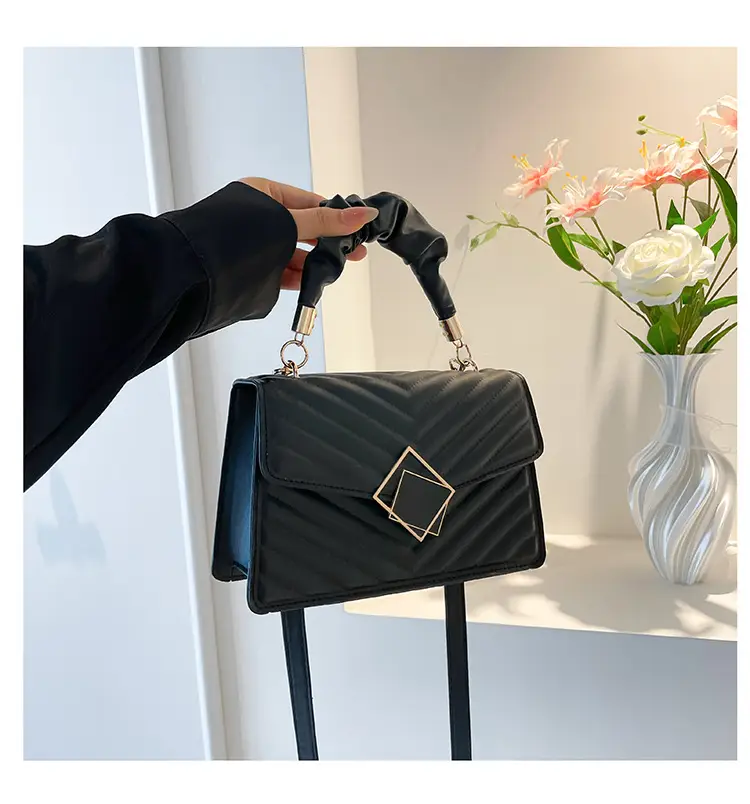 Korean Style Pleated Handbag Women 2025 Summer — feature 36