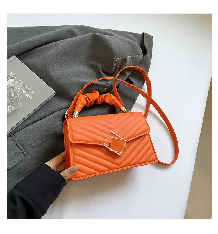 Korean Style Pleated Handbag Women 2025 Summer — feature 48