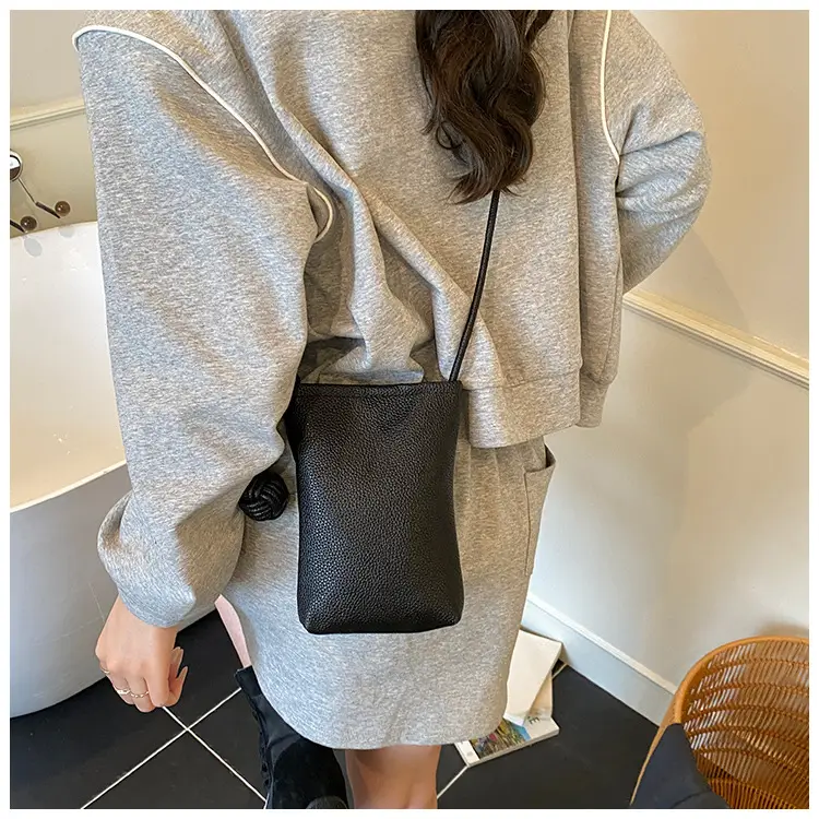 Women Cross Body Mini Phone Bag Beige 2025 — feature 20