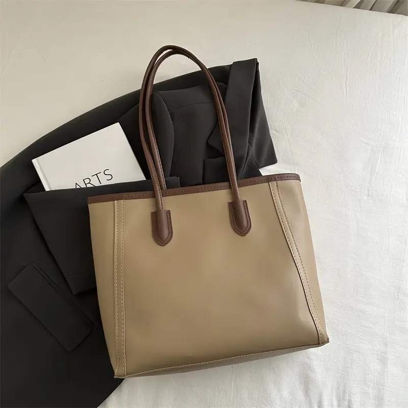Korean Style Armpit Bag with Pom Pom Charm - Image 3