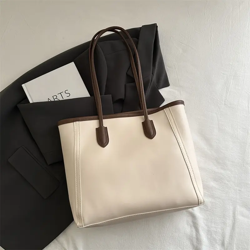 Korean Style Armpit Bag with Pom Pom Charm - Image 4