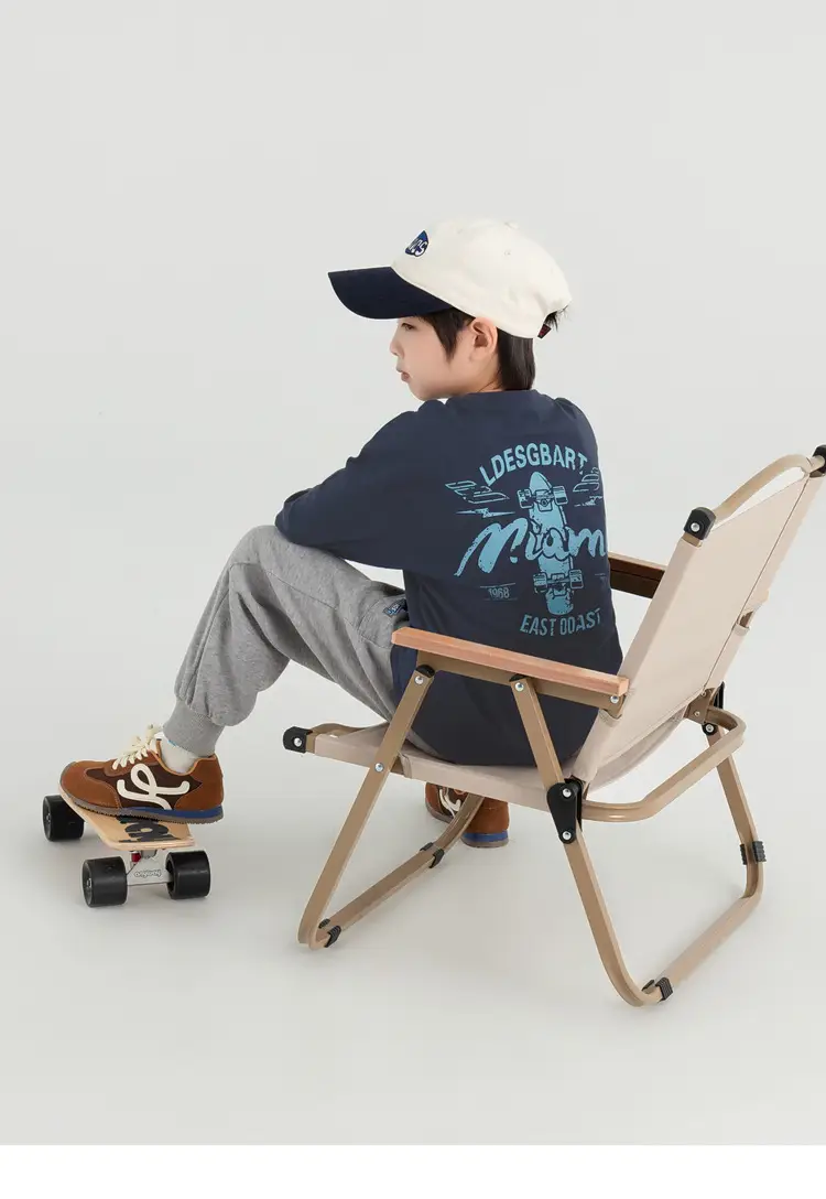 Boys Long Sleeve T-Shirt Sweatpants Set Miami Print 2025 — feature 26