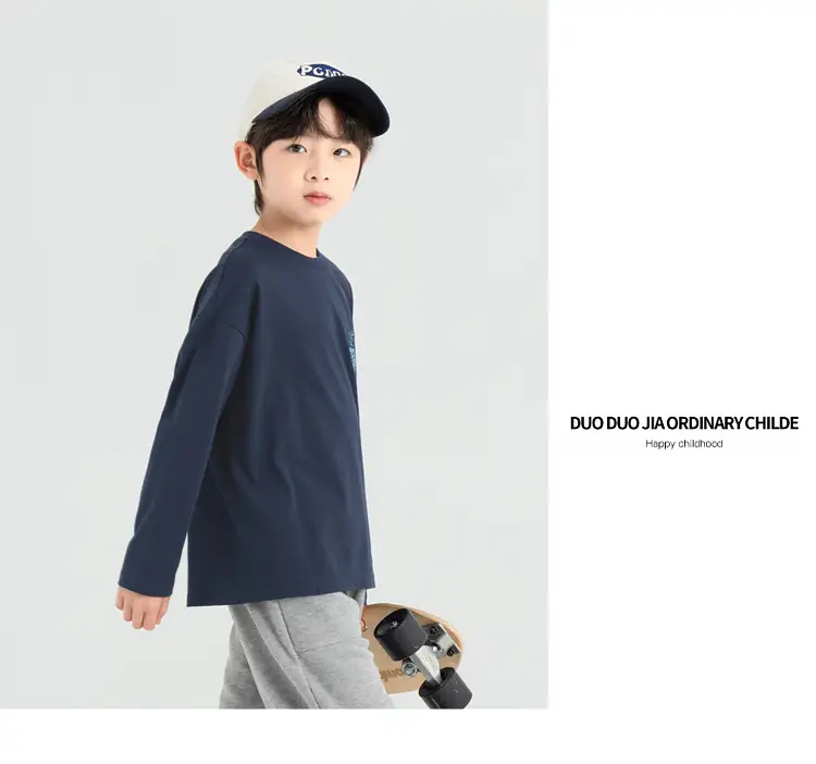 Boys Long Sleeve T-Shirt Sweatpants Set Miami Print 2025 — feature 31