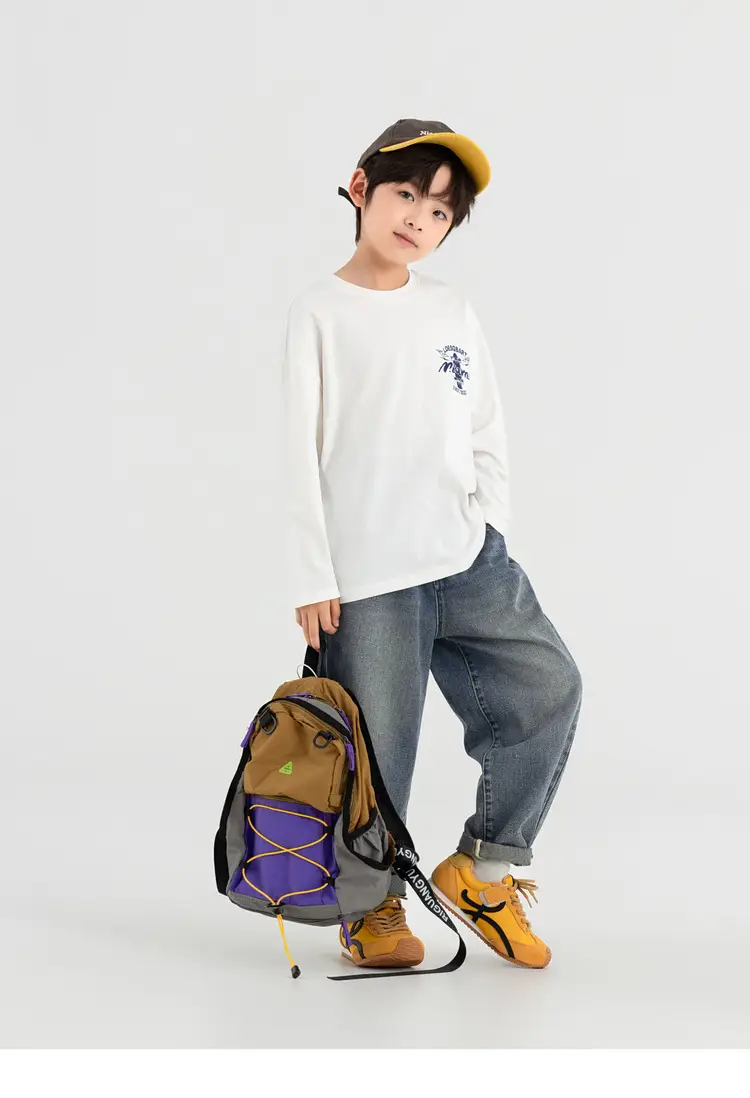Boys Long Sleeve T-Shirt Sweatpants Set Miami Print 2025 — feature 38