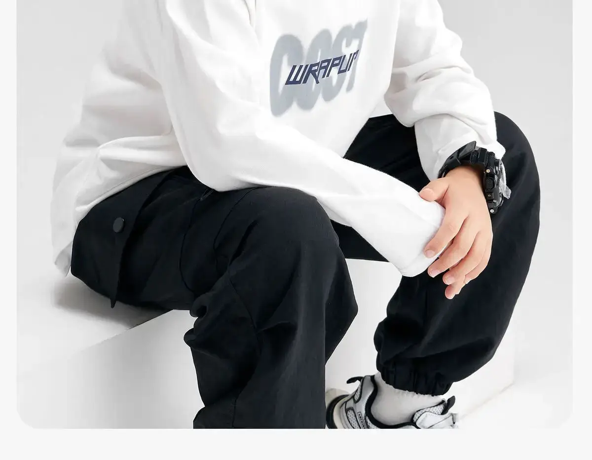 Boys' Long Sleeve Pure Cotton T-Shirt Glad Place 2026 — feature 38