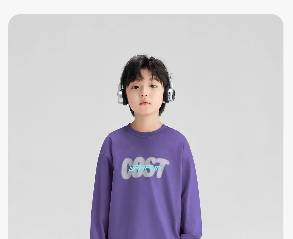 Boys' Long Sleeve Pure Cotton T-Shirt Glad Place 2026 — feature 57