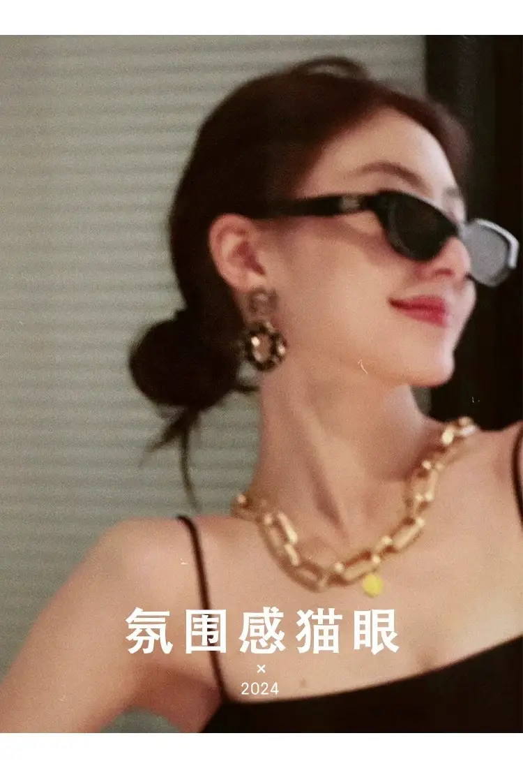 2026 Cat-Eye Sunglasses for Women Anti-UV Hot Style — feature 3