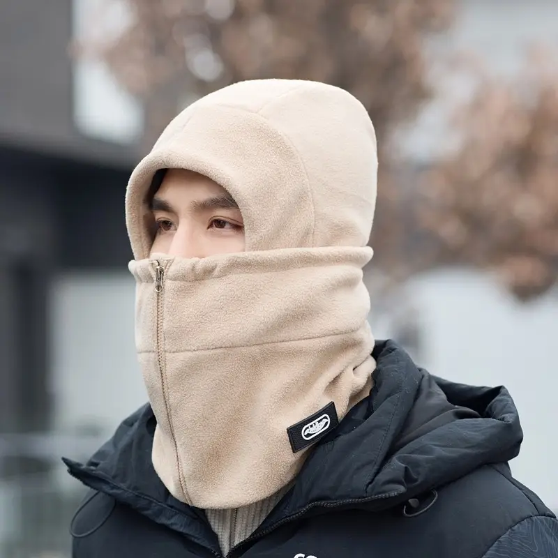 Winter Warm Hat for Women Riding Electric Bikes, Face Protection, Ear Protection, Neck Scarf, Integrated Thickeneded Lei Feng Hat, Outdoor Cold Protection Artifact — feature 44