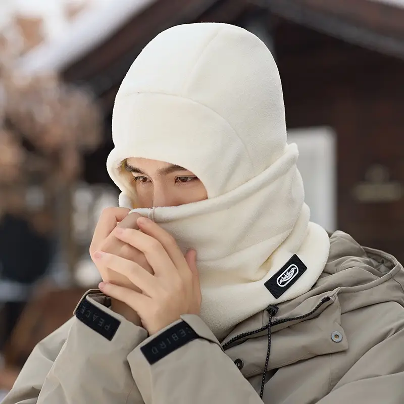 Winter Warm Hat for Women Riding Electric Bikes, Face Protection, Ear Protection, Neck Scarf, Integrated Thickeneded Lei Feng Hat, Outdoor Cold Protection Artifact — feature 45