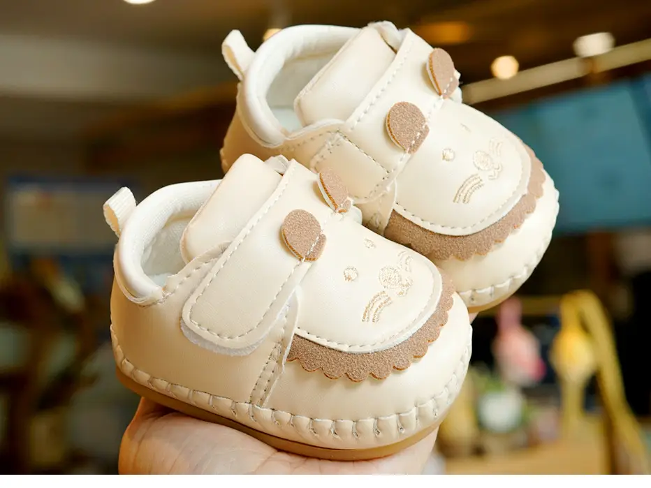 Cute Cartoon Baby Slippers Soft Sole 0-1Yr — feature 5