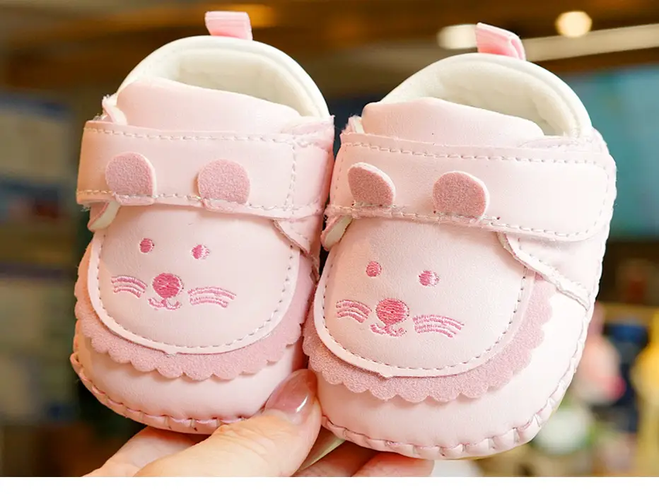 Cute Cartoon Baby Slippers Soft Sole 0-1Yr — feature 6