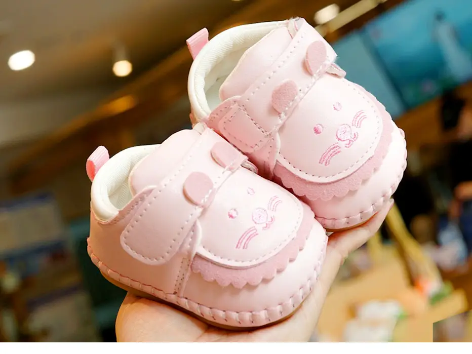 Cute Cartoon Baby Slippers Soft Sole 0-1Yr — feature 7