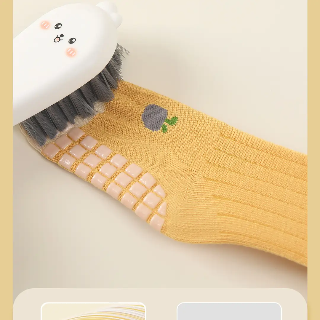 26 Autumn and Winter Seamless Baby Socks, Mid-Tube Floor Socks, Infant Socks, Class a Non-Slip Indoor Early Learning Walking Socks — feature 20