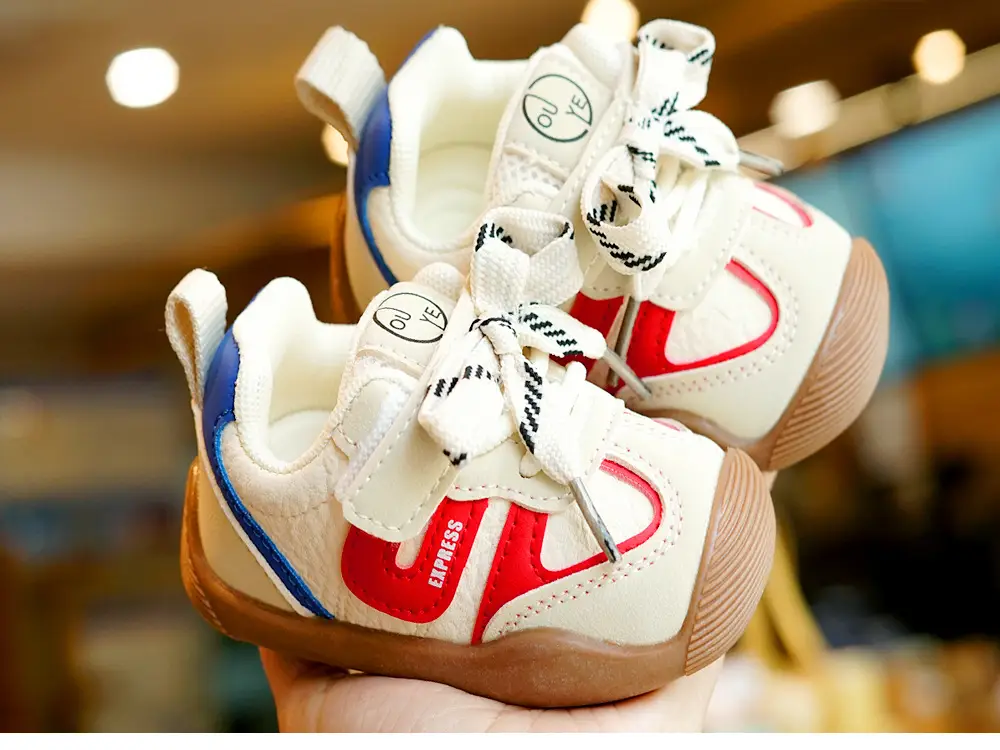 Toddler Shoes Spring & Fall New Beginner Baby Shoes 1-2 Years Old Breathable Baby Shoes Soft Sole Anti-Slip and Anti-Falling — feature 4