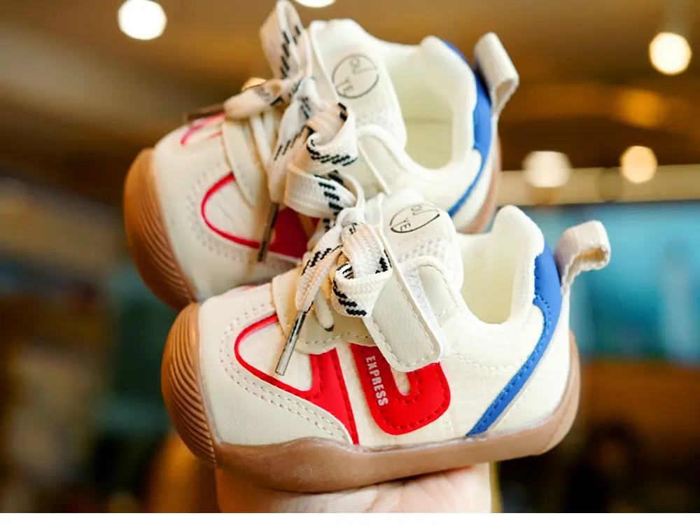 Toddler Shoes Spring & Fall New Beginner Baby Shoes 1-2 Years Old Breathable Baby Shoes Soft Sole Anti-Slip and Anti-Falling — feature 5