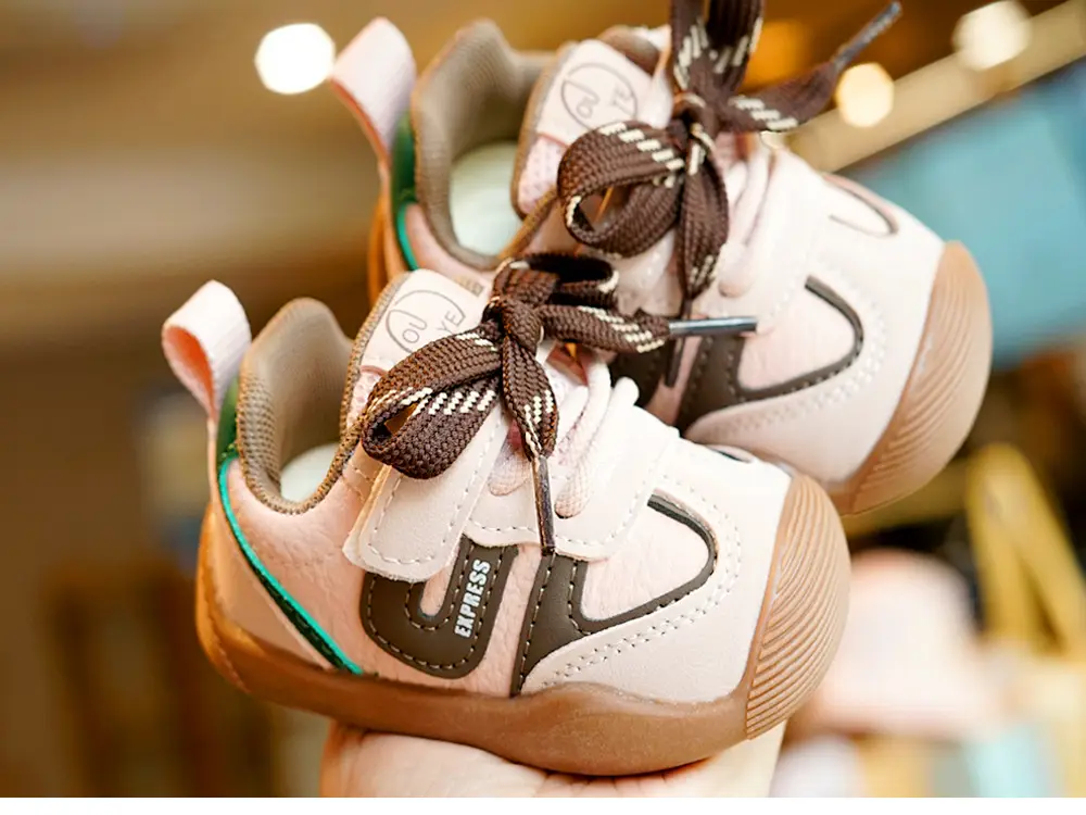 Toddler Shoes Spring & Fall New Beginner Baby Shoes 1-2 Years Old Breathable Baby Shoes Soft Sole Anti-Slip and Anti-Falling — feature 7