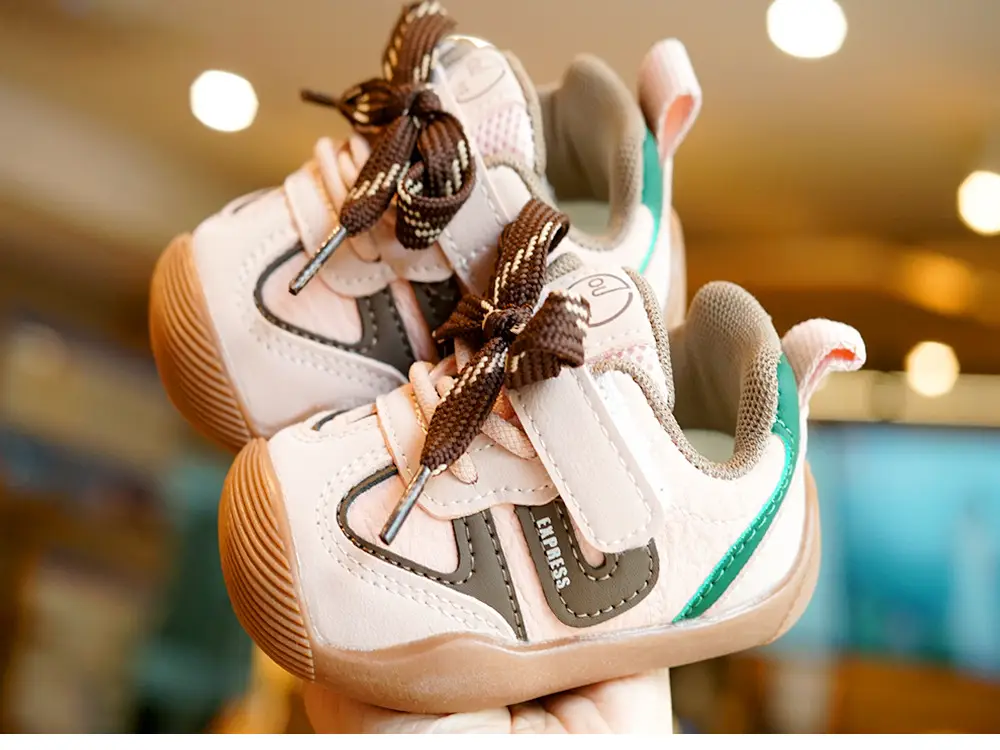 Toddler Shoes Spring & Fall New Beginner Baby Shoes 1-2 Years Old Breathable Baby Shoes Soft Sole Anti-Slip and Anti-Falling — feature 8