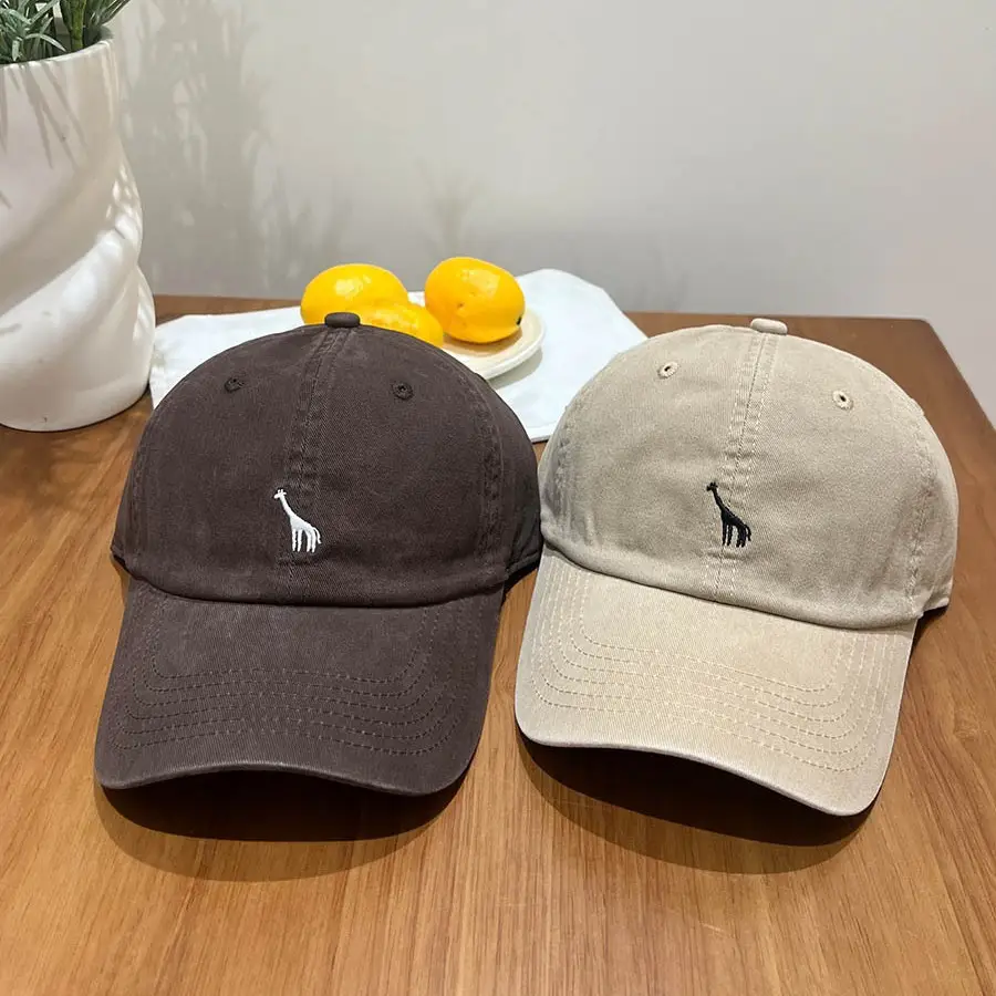 Women American Retro Duckbill Cap Pure Cotton Baseball - Image 9